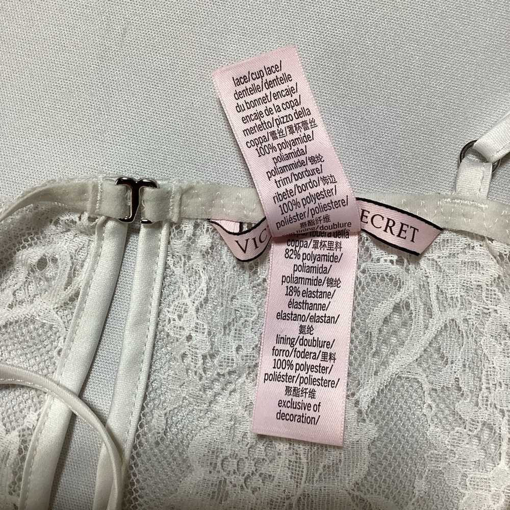 Victoria's Secret Ivory Lace Lingerie Slip Dress - Picture 11 of 15